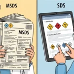 Hvad er forskellen på MSDS og SDS? Læs en enkel og grundig forklaring på sikkerhedsdatablade, kemisk sikkerhed og hvorfor SDS er vigtigt i dag.